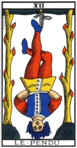 Le pendu tarot de marseille gratuit