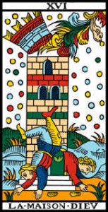 La maison dieu au tarot