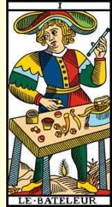 carte le bateleur tarot de marseille