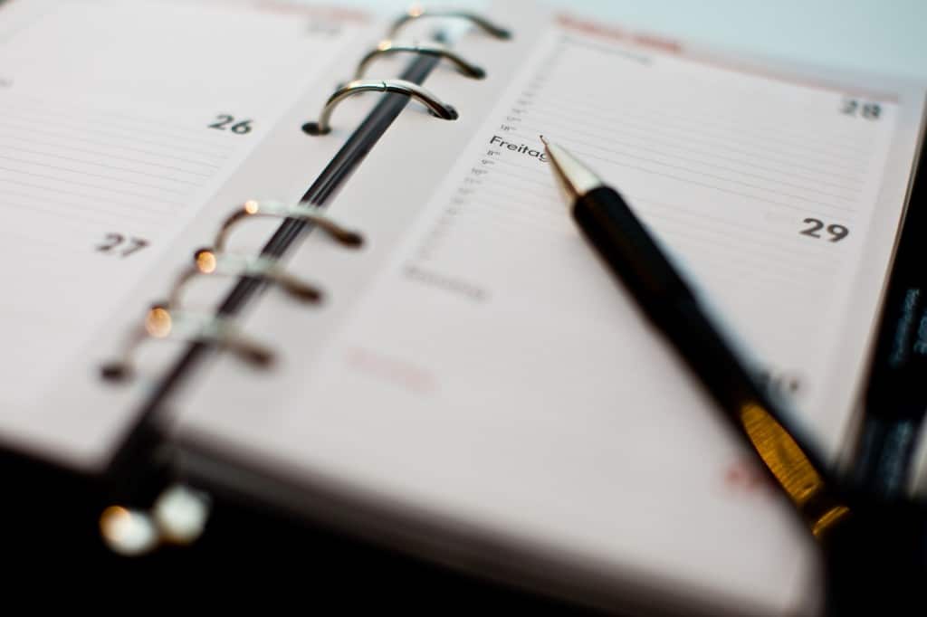 liste et planning pour tête en l'air