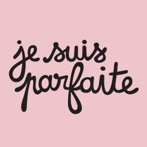 toile-decorative-je-suis-parfaite