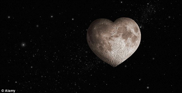 Lune coeur