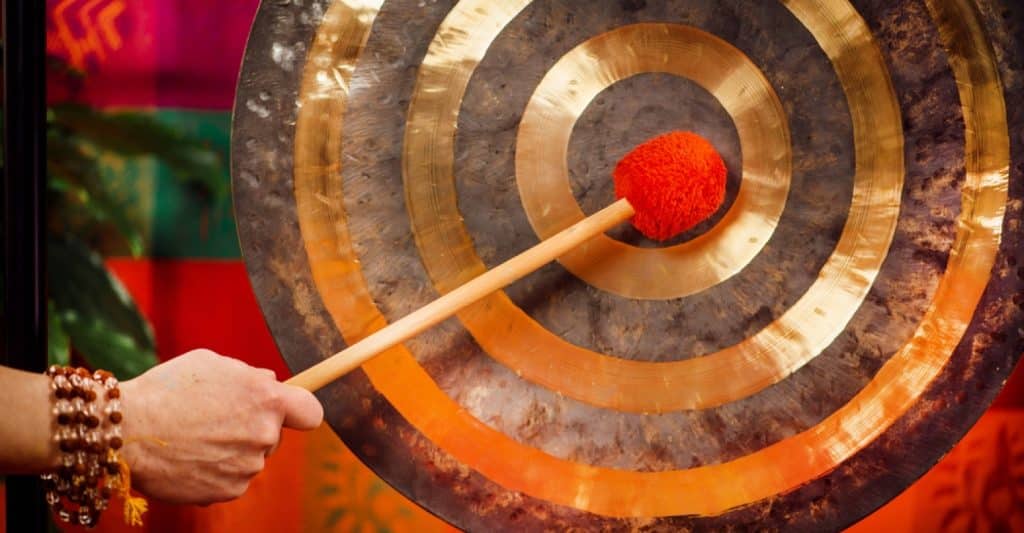 le gong pour une sonorité profonde